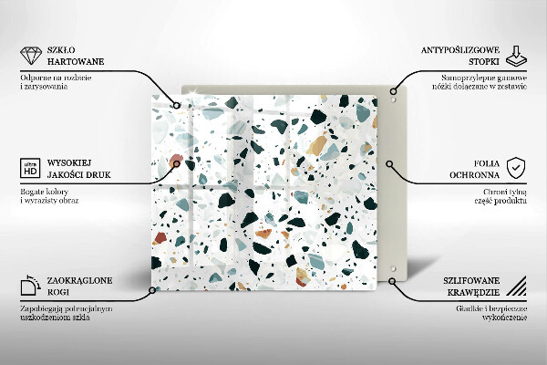 Ceranfeld schutz Helles Steinzeug