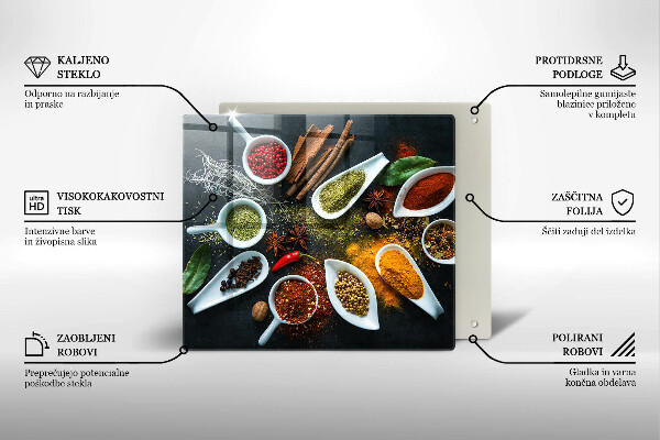 Herdplattenabdeckung Küchengewürze