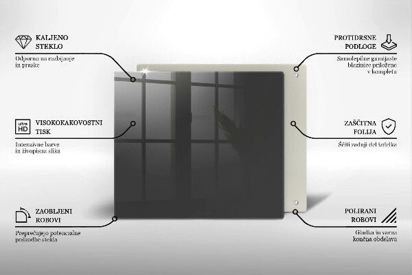 Ceranfeld schutz Graue Farbe