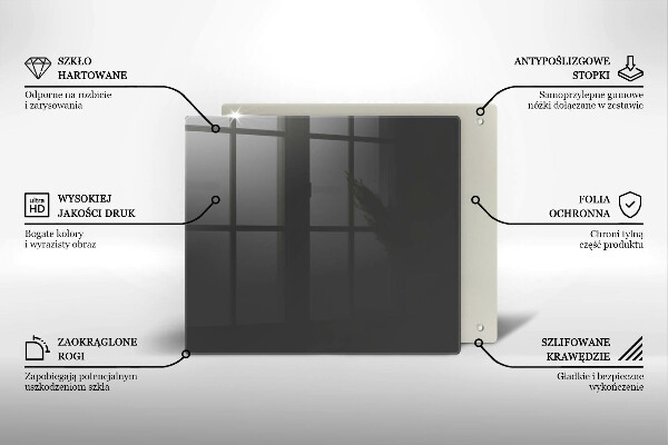 Ceranfeld schutz Graue Farbe