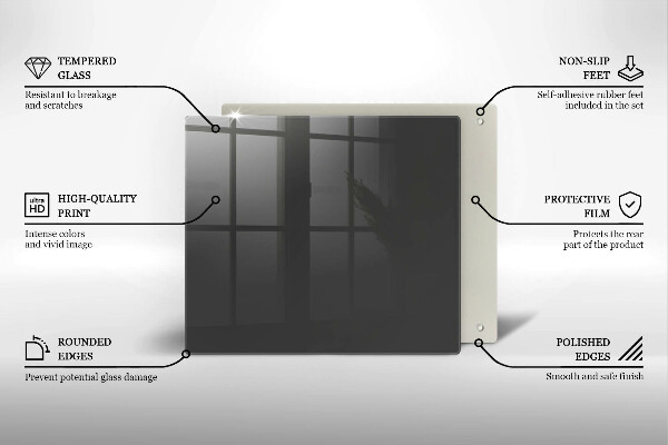 Ceranfeld schutz Graue Farbe