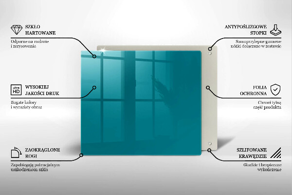 Ceranfeld schutz Türkis