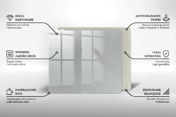 Ceranfeld schutz Graue Farbe