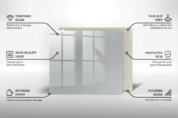 Ceranfeld schutz Graue Farbe