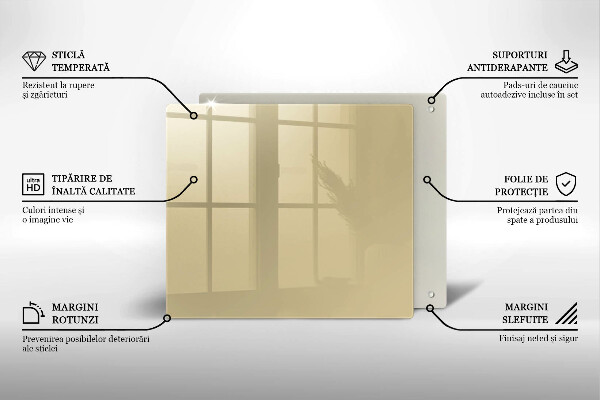 Ceranfeld schutz Beige Farbe