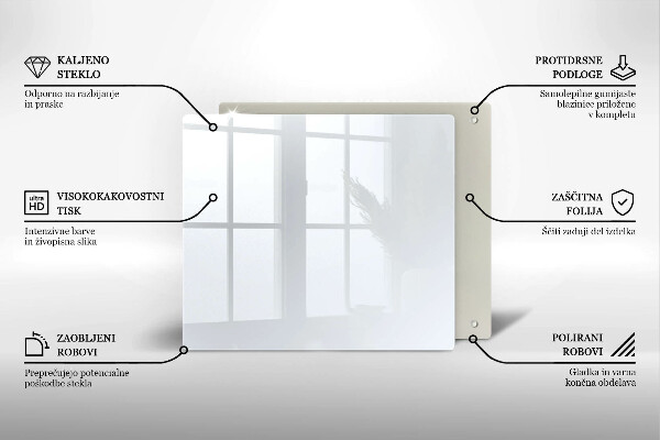 Ceranfeld schutz weiße Farbe
