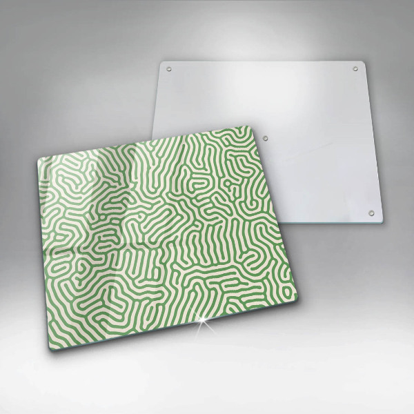 Herdplattenabdeckung Abstrakte Linien