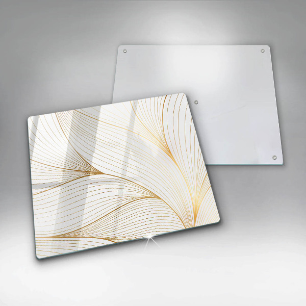 Herdplattenabdeckung Modernes Linienmuster