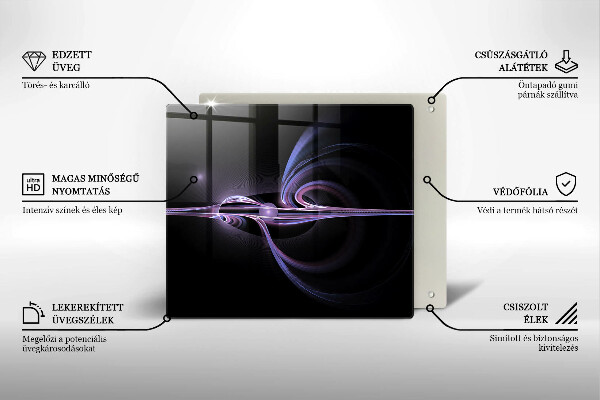 Herdplattenabdeckung Moderne Abstraktion
