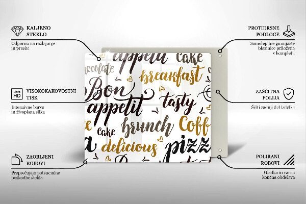 Herdplattenabdeckung Bon Appetit