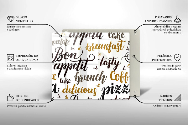 Herdplattenabdeckung Bon Appetit