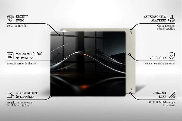 Ceranfeld schutz Abstraktes 3D-Design