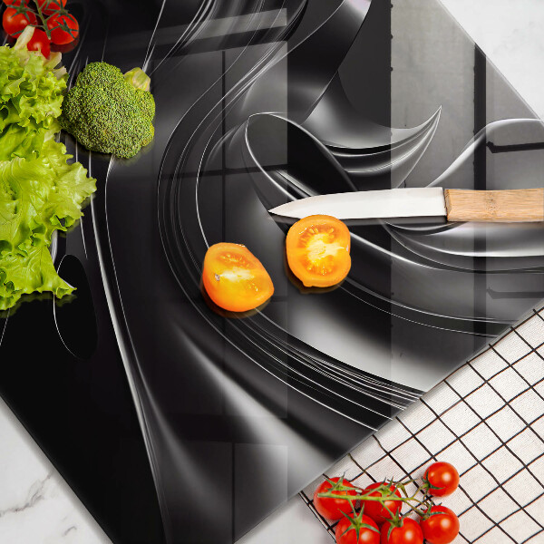 Ceranfeld schutz Abstrakte schwarze Masse