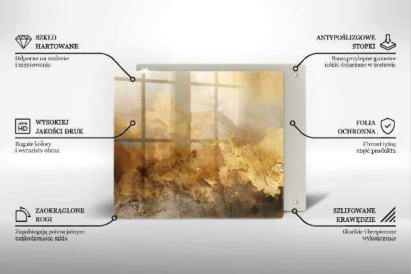 Ceranfeld schutz Reichhaltige Textur