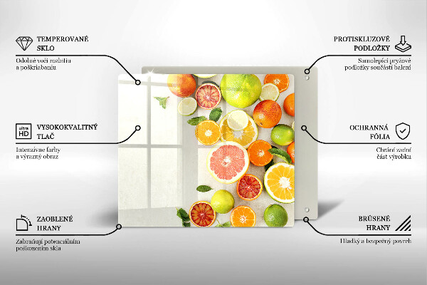 Ceranfeld schutz Zitrusfrüchte
