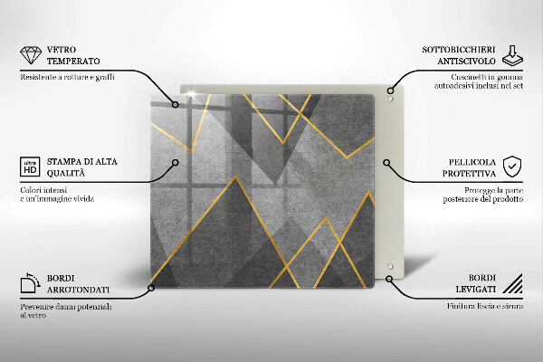 Ceranfeld schutz Scharfe Formen