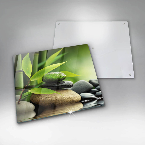 Ceranfeld schutz Zen-Bambussteine