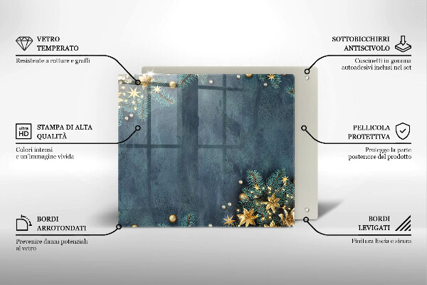 Ceranfeld schutz Weihnachtsdekorationen