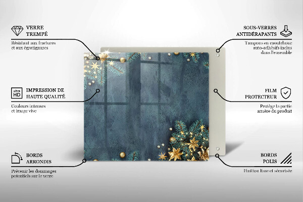 Ceranfeld schutz Weihnachtsdekorationen