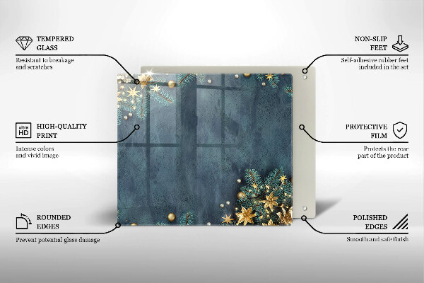 Ceranfeld schutz Weihnachtsdekorationen