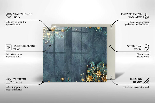 Ceranfeld schutz Weihnachtsdekorationen