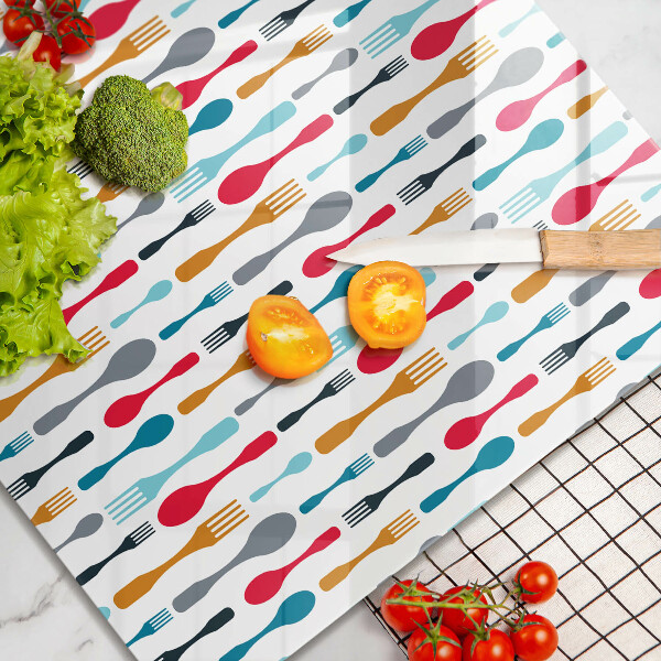 Ceranfeld schutz Löffelillustration