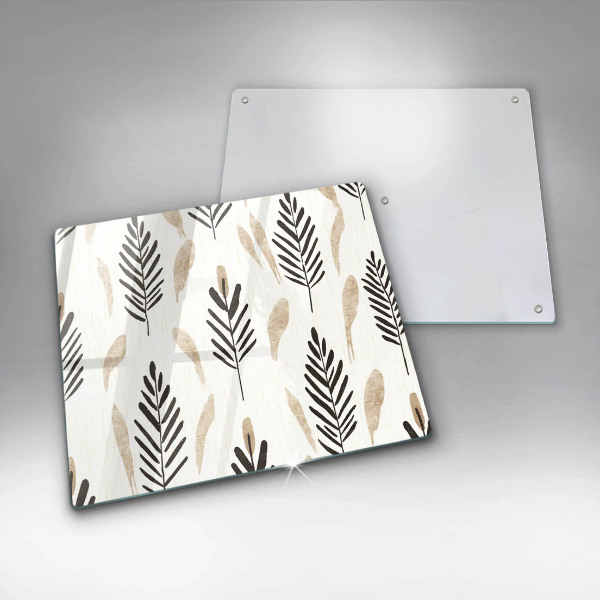 Ceranfeld schutz Boho-Pflanzen