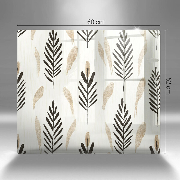 Ceranfeld schutz Boho-Pflanzen