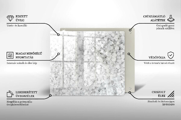 Ceranfeld schutz Salzkristalle