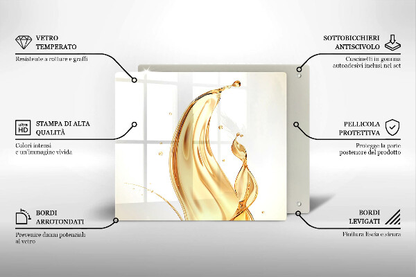 Ceranfeld schutz Olivenöl