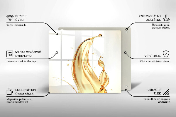 Ceranfeld schutz Olivenöl