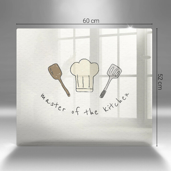 Herdplattenabdeckung Master of the Kitchen
