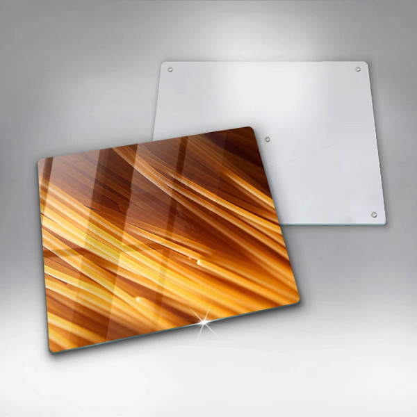 Herdplattenabdeckung Spaghetti-Nudeln