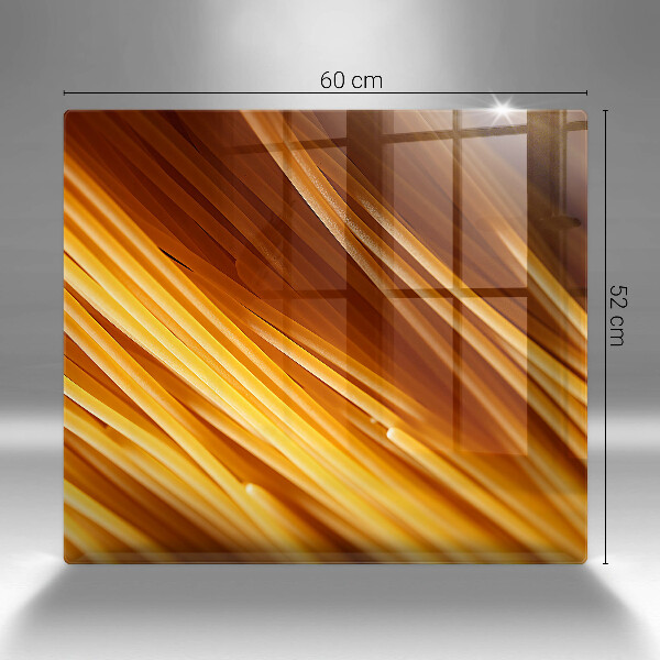 Herdplattenabdeckung Spaghetti-Nudeln