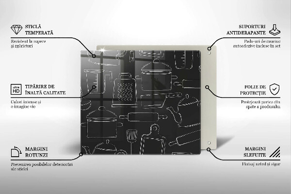Herdplattenabdeckung Cartoon-Küchenzubehör