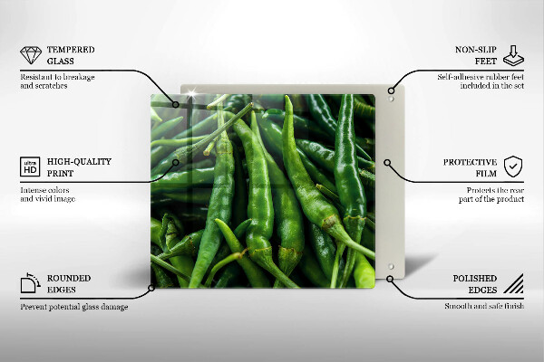 Ceranfeld schutz Erbsenschoten