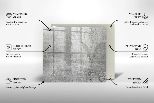 Ceranfeld schutz Betonstruktur