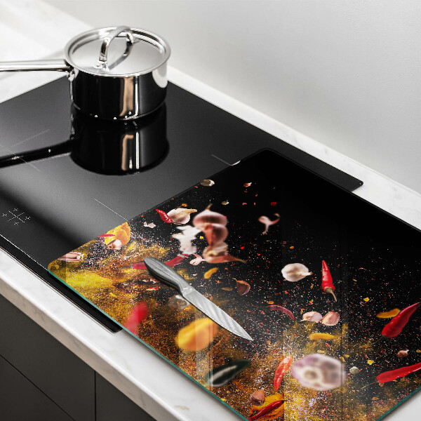 Ceranfeld schutz Scharfe Gewürze