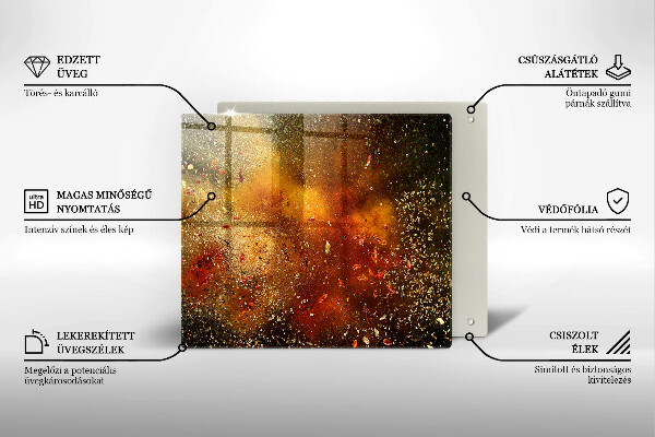 Ceranfeld schutz Bunte Gewürze