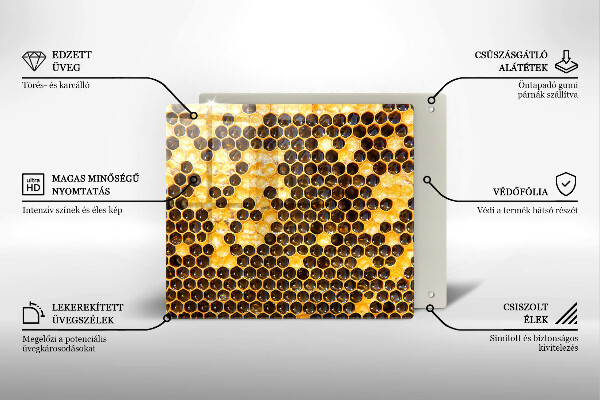 Ceranfeld schutz Bienenwabe