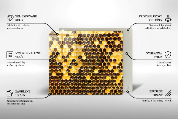 Ceranfeld schutz Bienenwabe