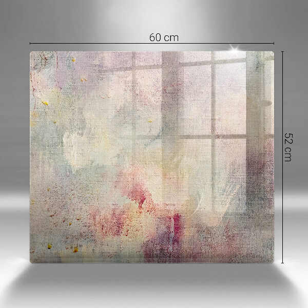 Herdplattenabdeckung Malen Sie den Texturhintergrund