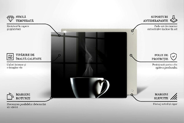 Herdplattenabdeckung Eine Tasse Tee