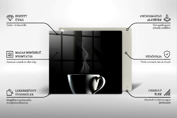 Herdplattenabdeckung Eine Tasse Tee