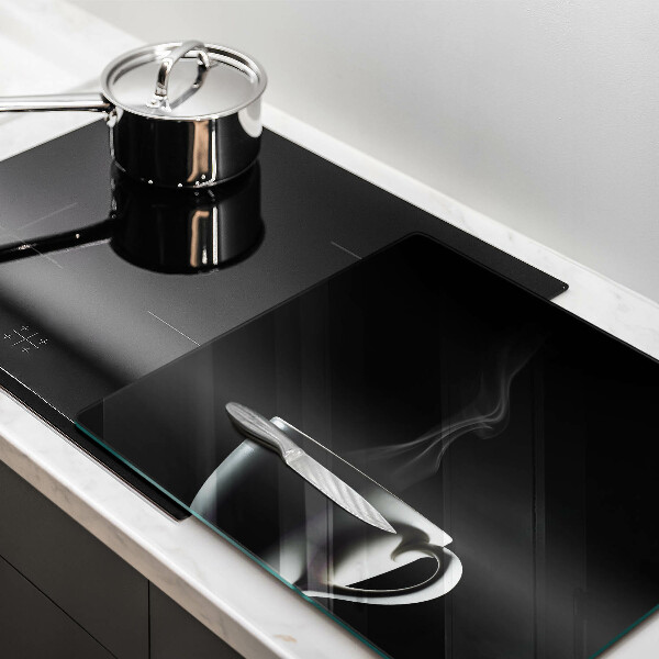 Herdplattenabdeckung Eine Tasse Tee