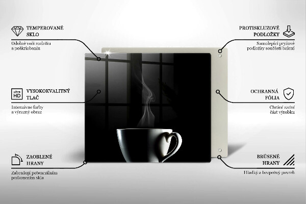 Herdplattenabdeckung Eine Tasse Tee