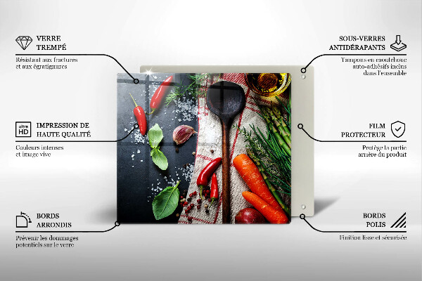 Herdplattenabdeckung Küchenessen