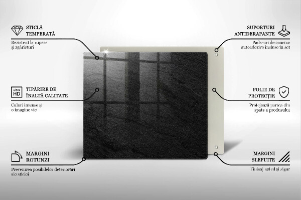 Ceranfeld schutz Steinstruktur