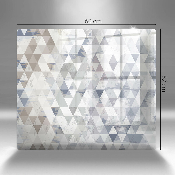 Herdplattenabdeckung Dreiecksmuster