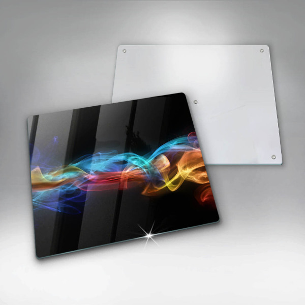 Herdplattenabdeckung Bunter Rauch